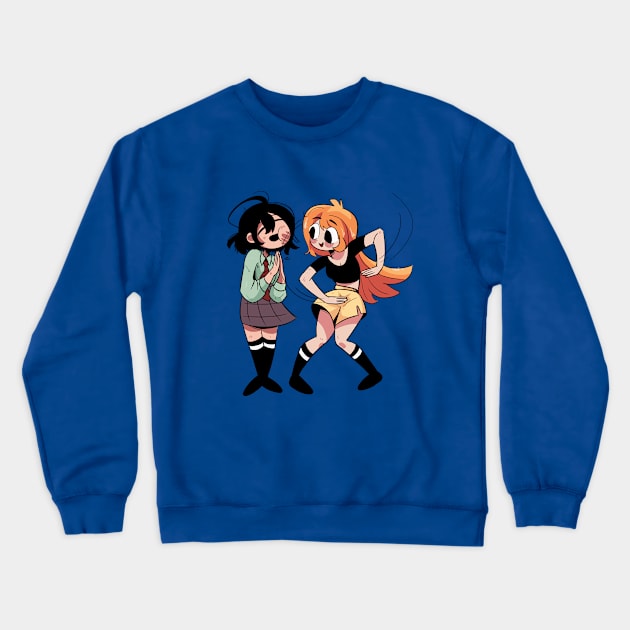 Clap and Slap Crewneck Sweatshirt by StickyAndSleepy